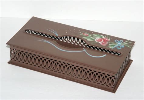 vintage metal kleenex box for sale 